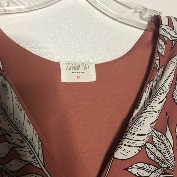 Pink Floral Sienna Sky button up dress - Picture 4 of 5